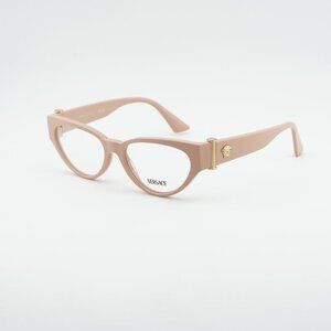 Versace VE3366 5494 Eyeglasses Nude 53mm Cat Eye Frame